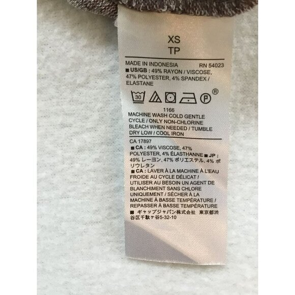 Banana Republic NWOT Lightweight Sweater Long Sleeve Women's Size XS in Taupe - Picture 11 of 11